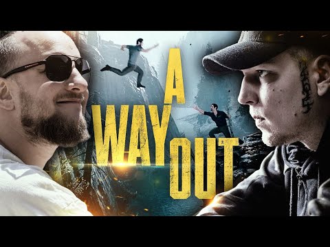 DAS BESTE KOOP GAME EVER!?😧 mit Elotrix | A Way Out | SpontanaBlack