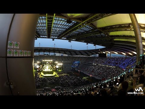 드림콘서트 떼창 탑뷰 직캠 - NCT 127 '無限的我' @170603 상암 월드컵경기장 Fancam by -wA-