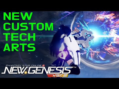 PSO2:NGS All New Customizable Tech Arts Guide