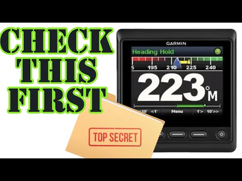 Garmin Marine: Garmin Autopilot: Diagnostic Secret