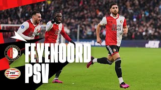 NEVER GIVE UP 💪 | Highlights Feyenoord - PSV | Eredivisie 2022-2023