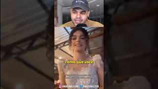 parece q ela nao tava sabendo kkkkk