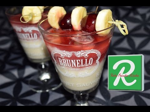 Cherry Kisses Banana (Non-alcoholic Beverage) | Kirsche Küsst Banane (Alkoholfreies Getränk)