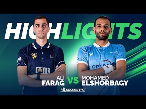 🇪🇬 Farag v Mo. ElShorbagy 🏴󠁧󠁢󠁥󠁮󠁧󠁿 | Tournament of Champions 2025 | QF HIGHLIGHTS