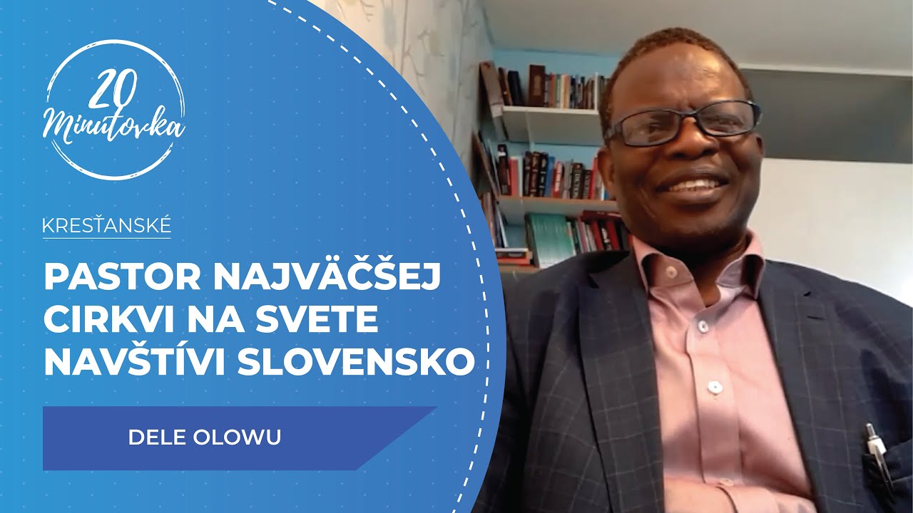 Pastor najväčšej cirkvi na svete navštívi Slovensko - Dele Olowu