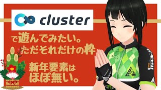 【VR】clusterで遊んでみるだけ