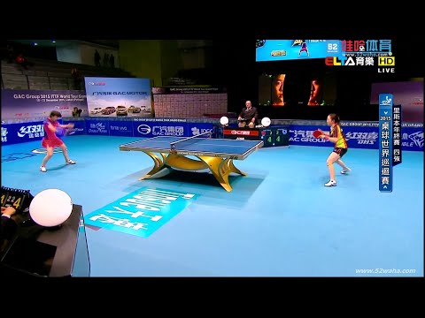 2015 Grand Finals (WS-SF1) JEON Jihee ^ - CHEN Meng [HD1080p] [Full Match/Chinese]