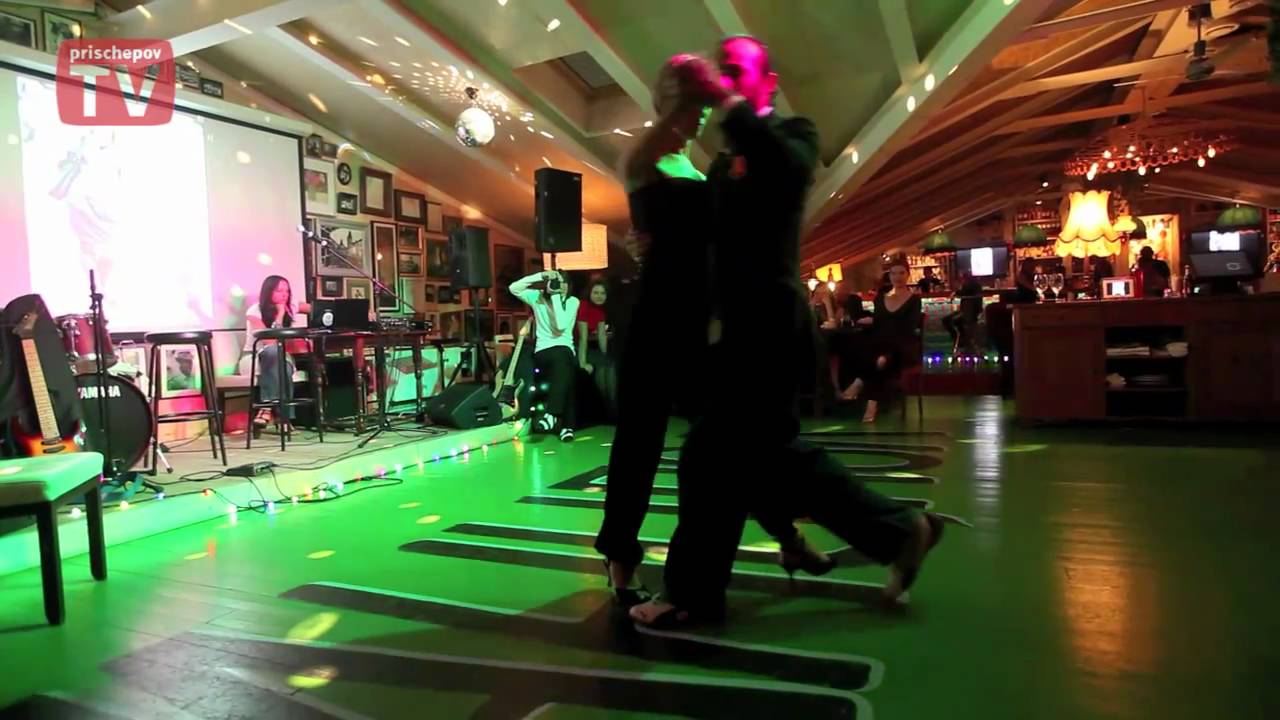 Giggio Giovanni & Anna Zyuzina, Russia, Moscow, Milonga "Na Cherdake", 06.08.2010
