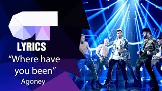 &quot;Where have you been&quot; Agoney | Gala 12 | Lyrics