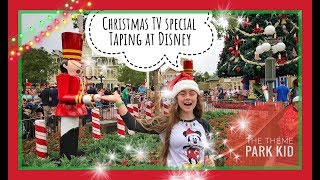 2017 Disney’s Christmas TV special taping at Walt Disney World W/ 98 Degrees 🎄