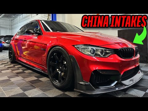 Installed Alibaba Intakes on my F80 M3 and It Sounds INSANE