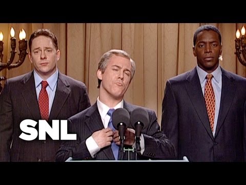 Cold Opening: George Bush Press Conference - Saturday Night Live