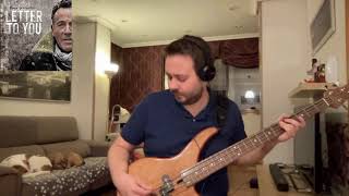 Bruce Springsteen - Janey Needs A Shooter - Bass Cover By BassPlayerWithDogs
