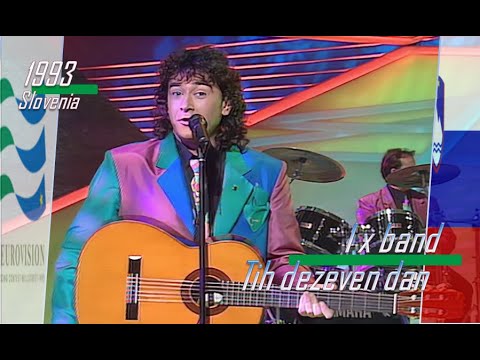 eurovision 1993 Slovenia 🇸🇮 1 x band - Tih dezeven dan ᴴᴰ