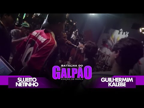 SUJEITO (GO) e NETINHO (GO) x KALEBE (GO) e GUILHERMIM (GO) | Batalha de Duplas do Galpão FINAL- Gyn