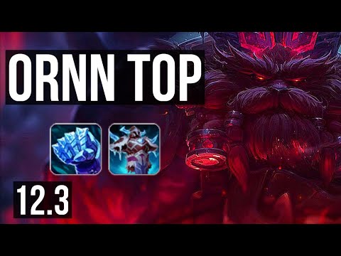 ORNN vs DR. MUNDO (TOP) | 1/0/8, 1.0M mastery | EUW Master | 12.3