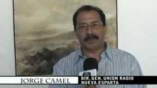 preview picture of video 'Saludo de Jorge Camel para Perla Televisión'