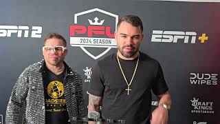 Patricky Pitbull on PFL debut, says everyone has a target on them