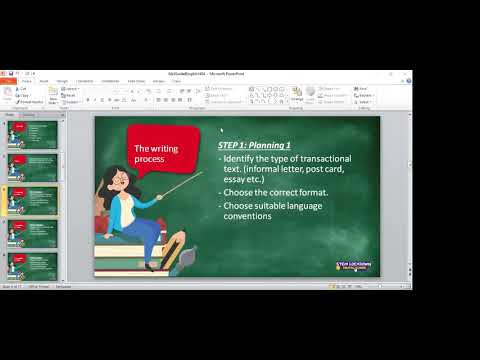 Grade 8 English FAL 16 April 2020