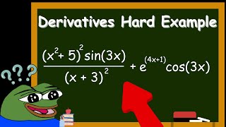 The SECRET to Finding Hard Derivatives