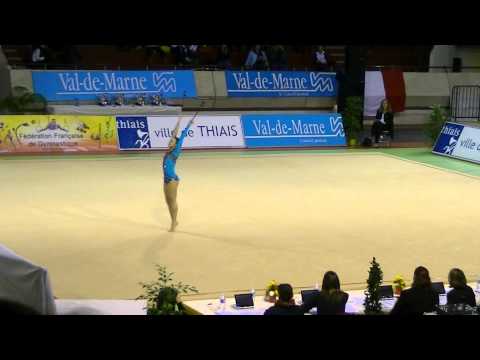 CHEVALLIER LAURINE MASSUE NAT B JUNIOR CH FRANCE THIAIS 2013