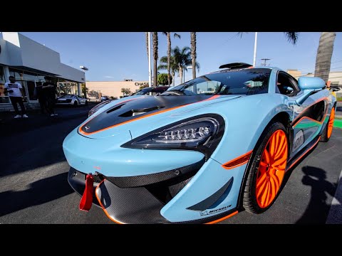 RARE 1 OF 10 MCLAREN MSOX SHOWS UP AT... Video