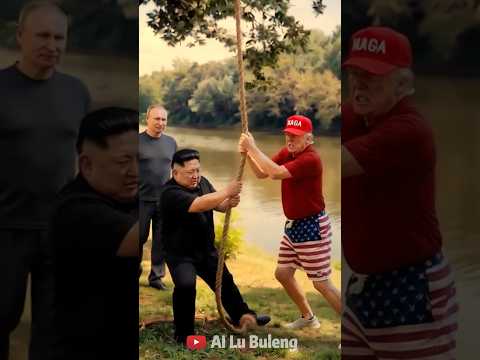 Trump wants to grab and hog everything...the outcome was deeply satisfying😂#funny #Political satire