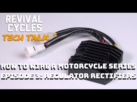 How To Wire a Motorcycle Series, Episode 3: Regulator Rectifiers Explained // Revival Tech Talk