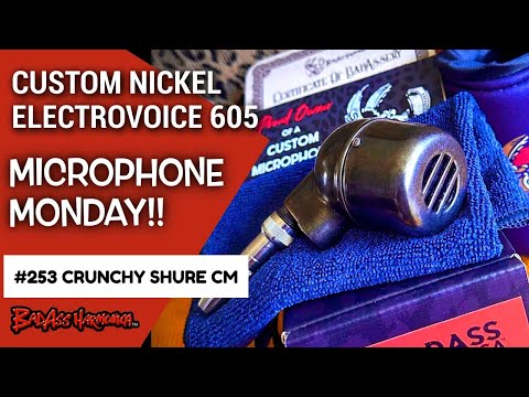 Best Blues Harmonica Microphones | Custom EV 605 Microphone Harp Mic - Microphone Monday 253