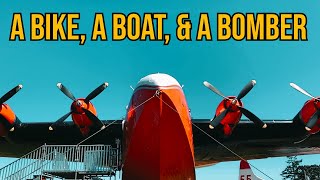 Bike, Boat, Bomber and Back.