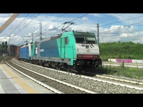 Two NordCargo E.483 with Winner Spedition freight in Milano Forlanini