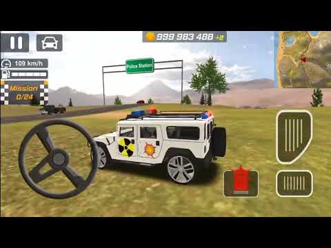 Off-road Police Drift Car Driving Sim  – American Crime Police Car Chasing