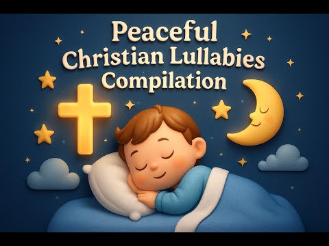 [2 Hours] Bedtime Worship Songs for Children 🎶 | 🌙 Christian Sleep Music Mix 💖