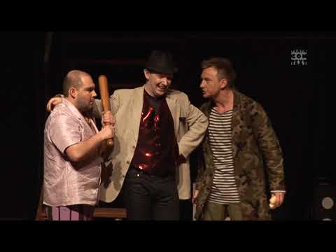 Spektakl "Igraszki z diabłem" 18 II 2011 w CK Jędrzejów reż. Ireneusz Ślusarczyk