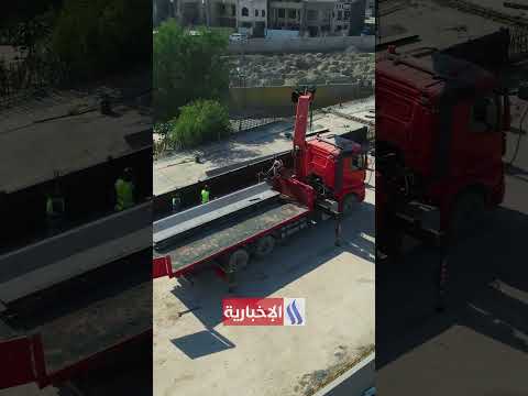 فيديو | شبكة من الطرق المعلقة.. مواصلة أعمال مشروع انشاء مجسر الطلائع وربطه بشارع 80 في البيجية بالعاصمة