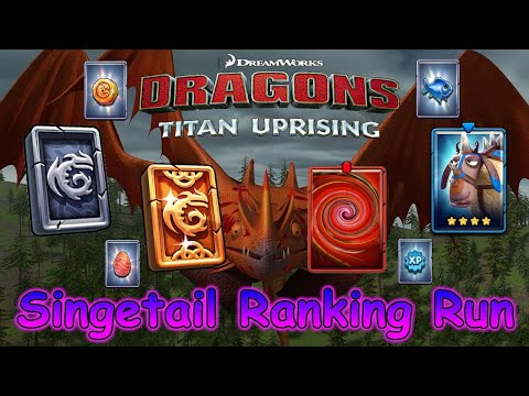 👍  👍 Dragons: Titan Uprising / Singetail Ranking Run / Full Battle / BP 8100+  👍  👍