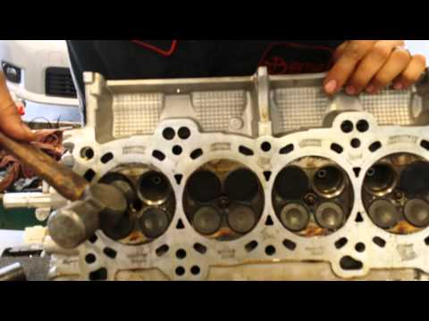 How to repair bent valves