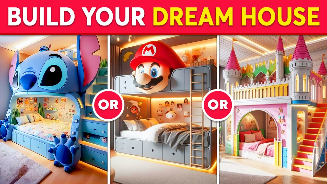 Would You Rather - Build Your Dream House! 🏡✨ Quiz Galaxy
