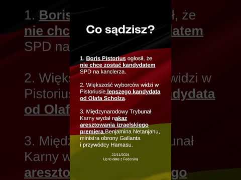 Up to date z Fedorską 22/11/2024