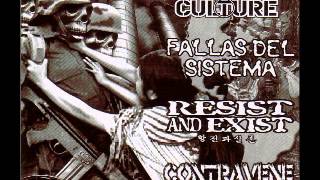 Resistant Culture_Fallas Del Sistema_Resist And Exist_Contravene - Split Innate Rebellion