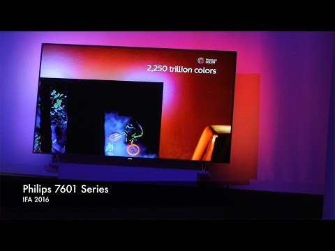 IFA 2016: Vorstellung der Philips 7601 Serie mit 4k und Android TV