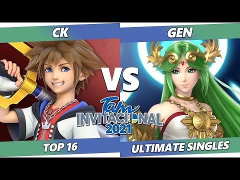 Tam Invitational 2021 Top 16 - Gen (Palutena) Vs. CK (ROB, Sora) SSBU Ultimate Tournament