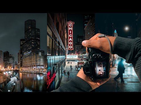 POV Chicago Night Street Photography | Sigma 24-70 f2.8
