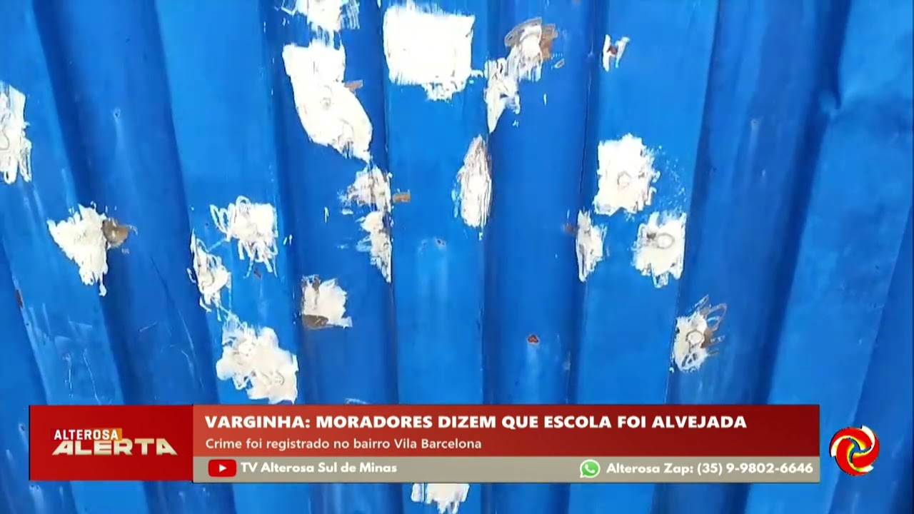 Escola municipal é alvo de disparos em Varginha