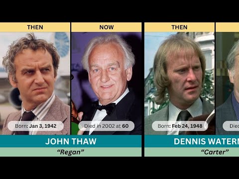 The Sweeney (1975) Then and Now 2025!