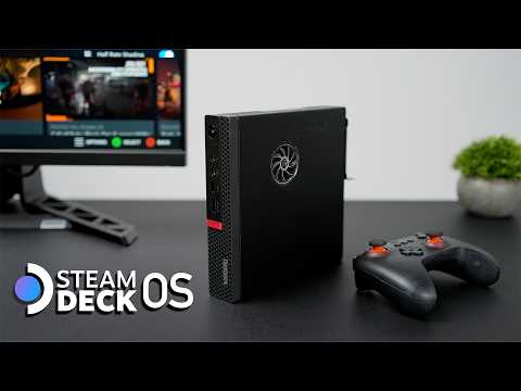 We Built The Smallest Steam Deck OS Gaming PC And It Has A GPU!
