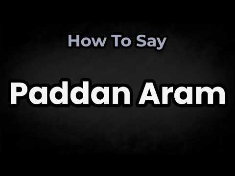 How To Pronounce Paddan Aram? (CORRECTLY) Meaning & Pronunciation