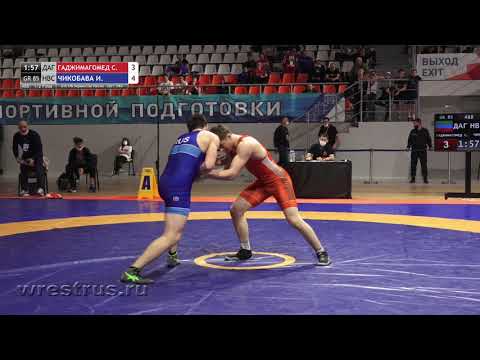 ПР-21. ГРБ. U15. 85 кг. 1/2 финала. Сайпула Гаджимагомедов - Игорь Чикобава