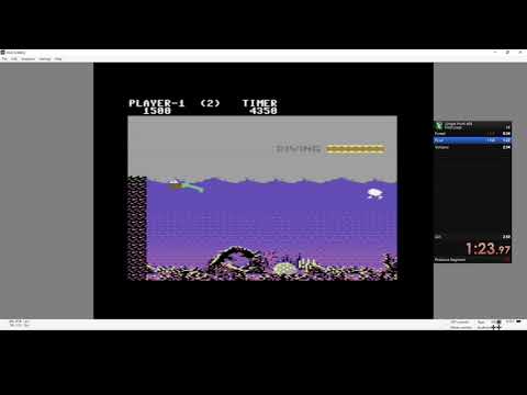 C64 Speedrun Jungle hunt [1983] W.R. regular 1loop 2:42.52