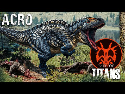 Der BESTE THEROPODE im Spiel? 🦖 Überleben als der NEUE ACROCANTHOSAURUS! ☠️ - Path of Titans